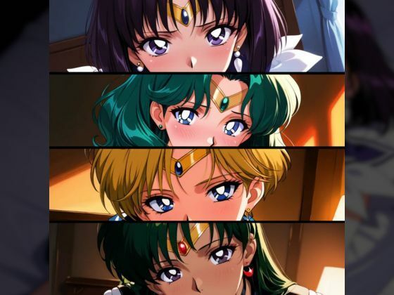 セー◯ー戦士たちと性行為 〜土天冥海〜 - サンプル画像 2