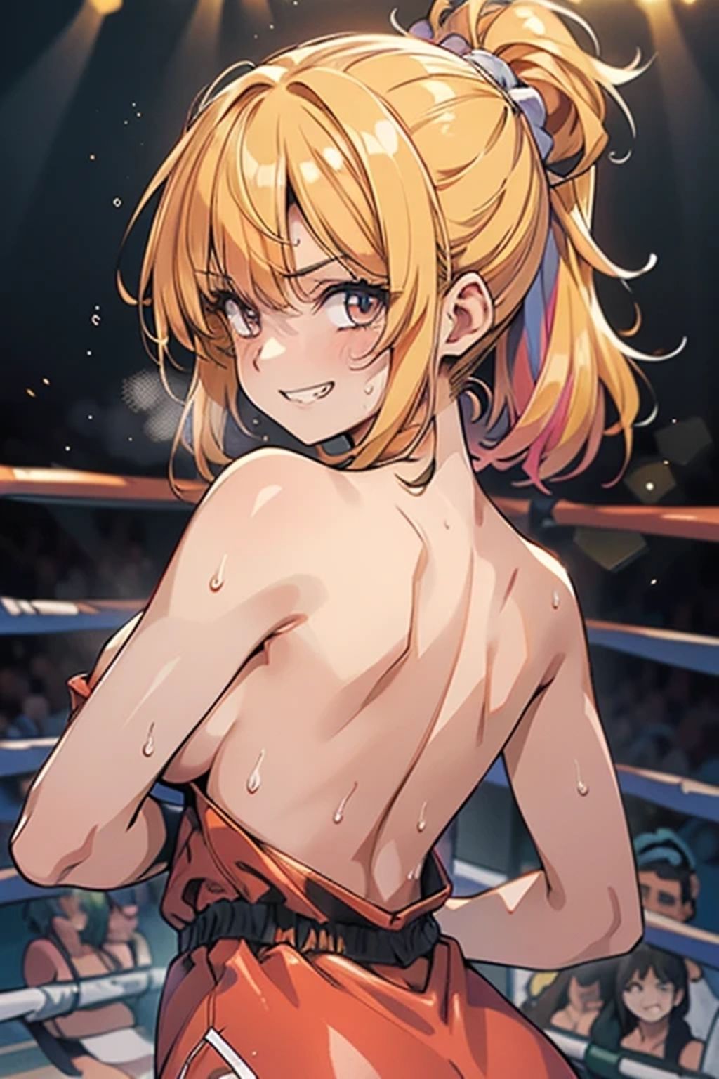 格闘少女のスペシャル・ファンサービス - サンプル画像 3