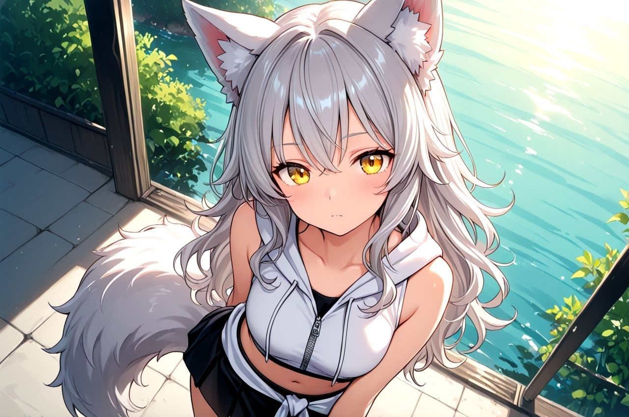 拾われケモミミメイドのシルヴィ2  疲れた坊ちゃまをホテルに連れ込んでいっぱいえっちなことしちゃうお話 - サンプル画像 2