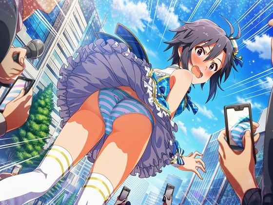 0003  風の強い日のアイドル活動  動画13個 - サンプル画像 4