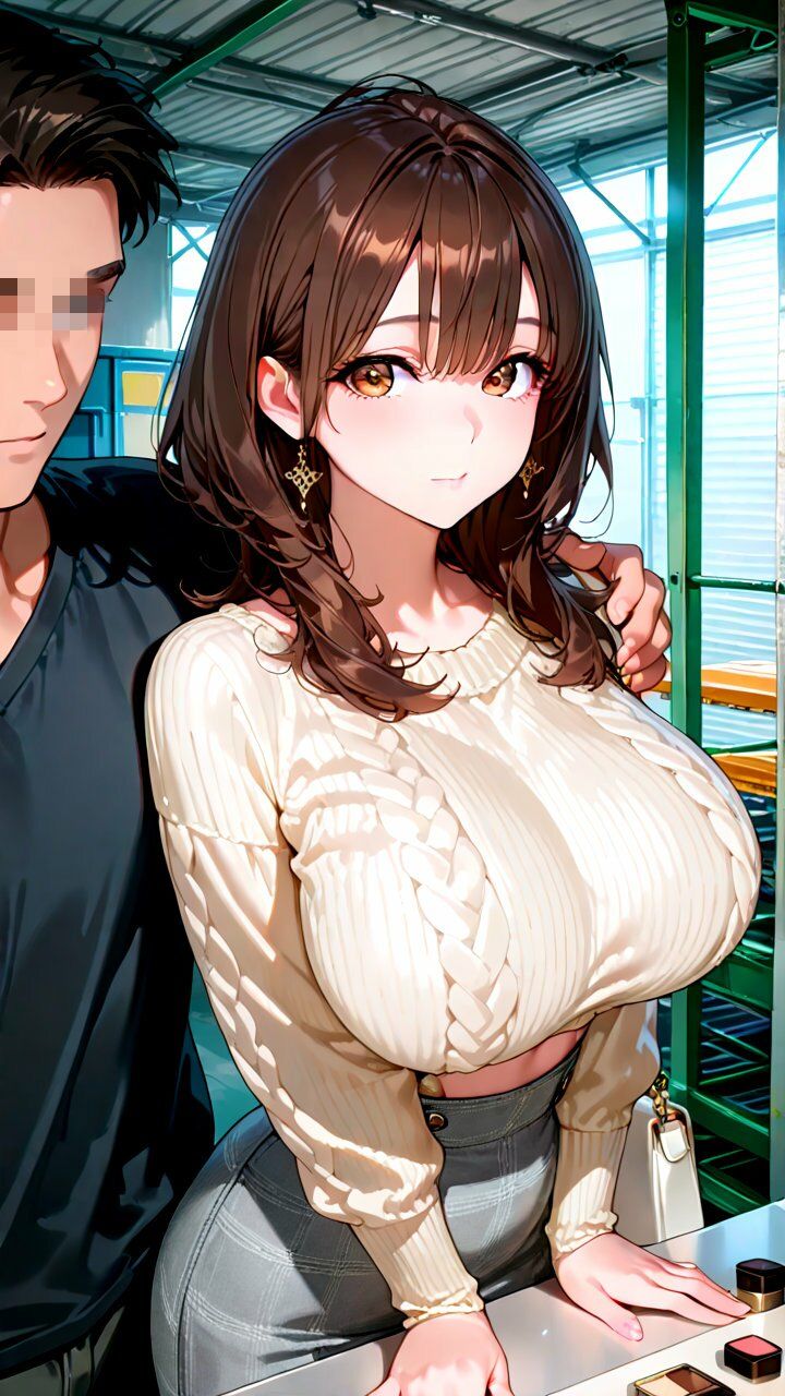 巨乳マン引き奥様 わからせ撮影 中出し連発 - サンプル画像 1