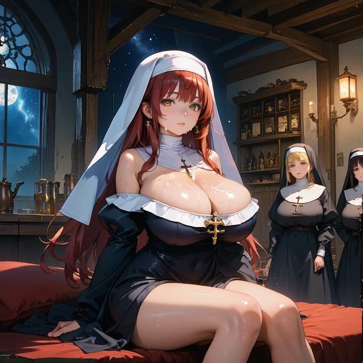 禁欲中の修道女たちの性生活  第2弾 - サンプル画像 2