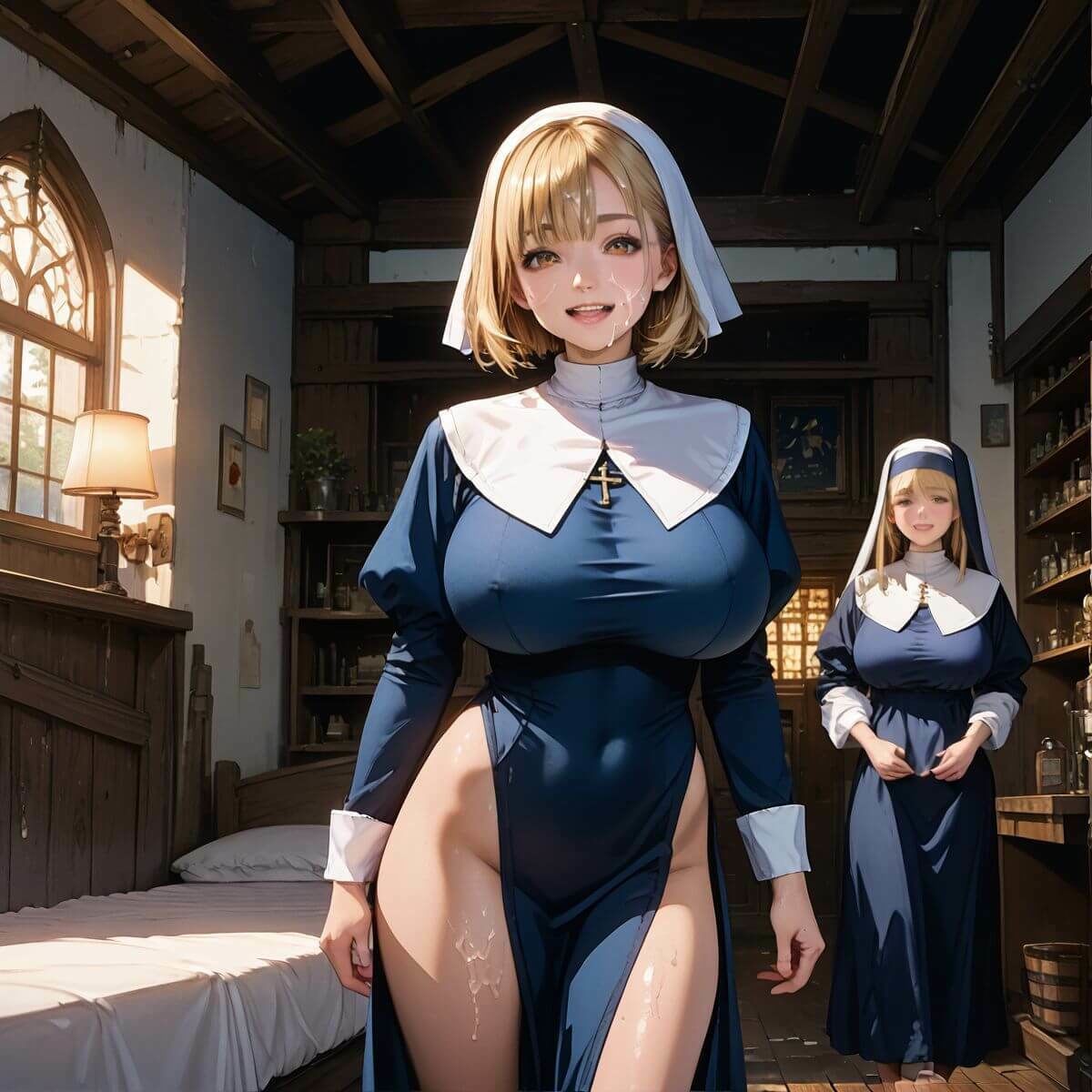 禁欲中の修道女たちの性生活  第2弾 - サンプル画像 5