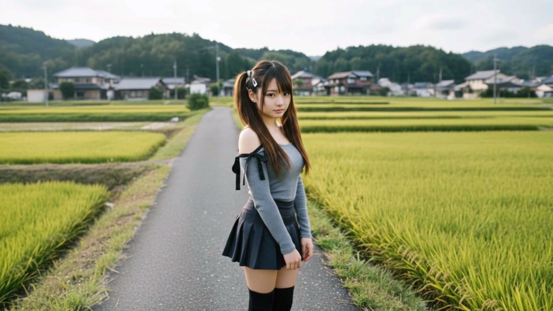 【Kokeru Girl】アイドルを目指す女の子が騙され秋葉原で大胆露出 - サンプル画像 1