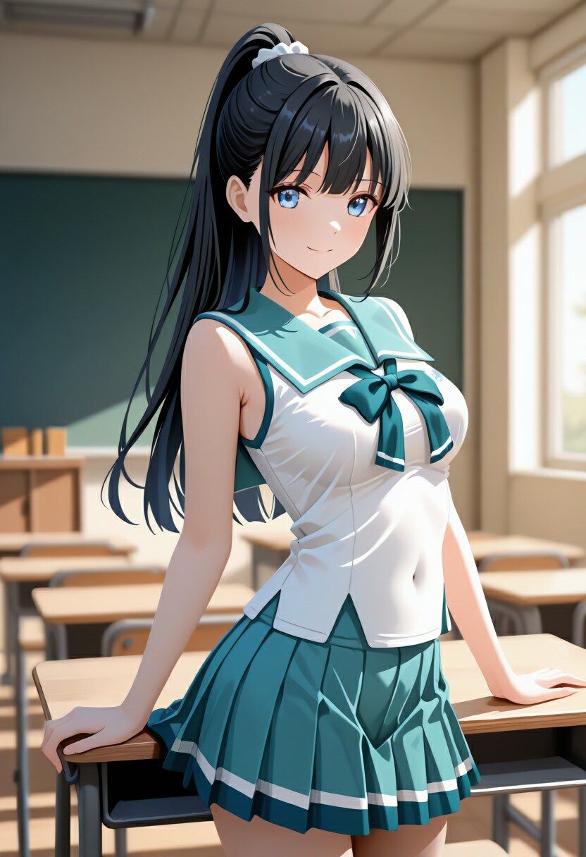 狙われた女子校生 - サンプル画像 1