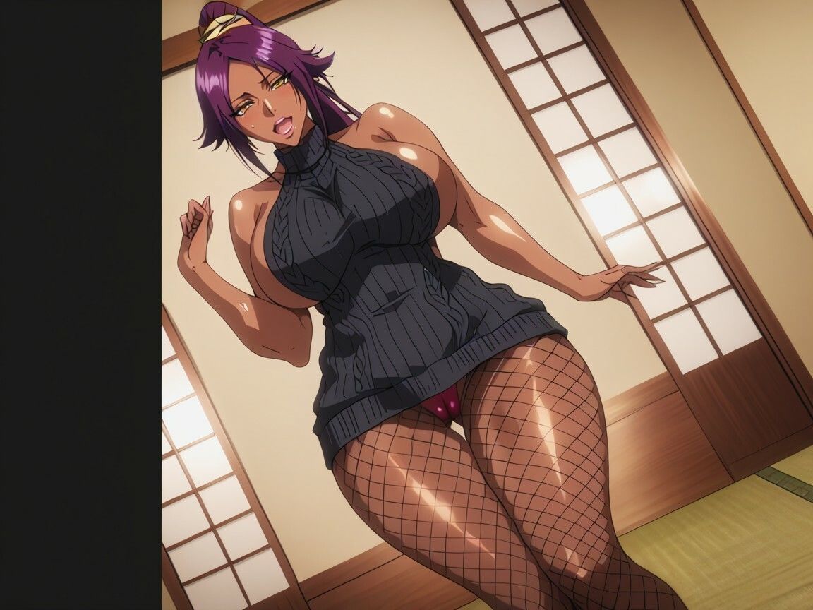 皆お世話になったシリーズ夜一さん、童貞を殺すセーター編 - サンプル画像 2