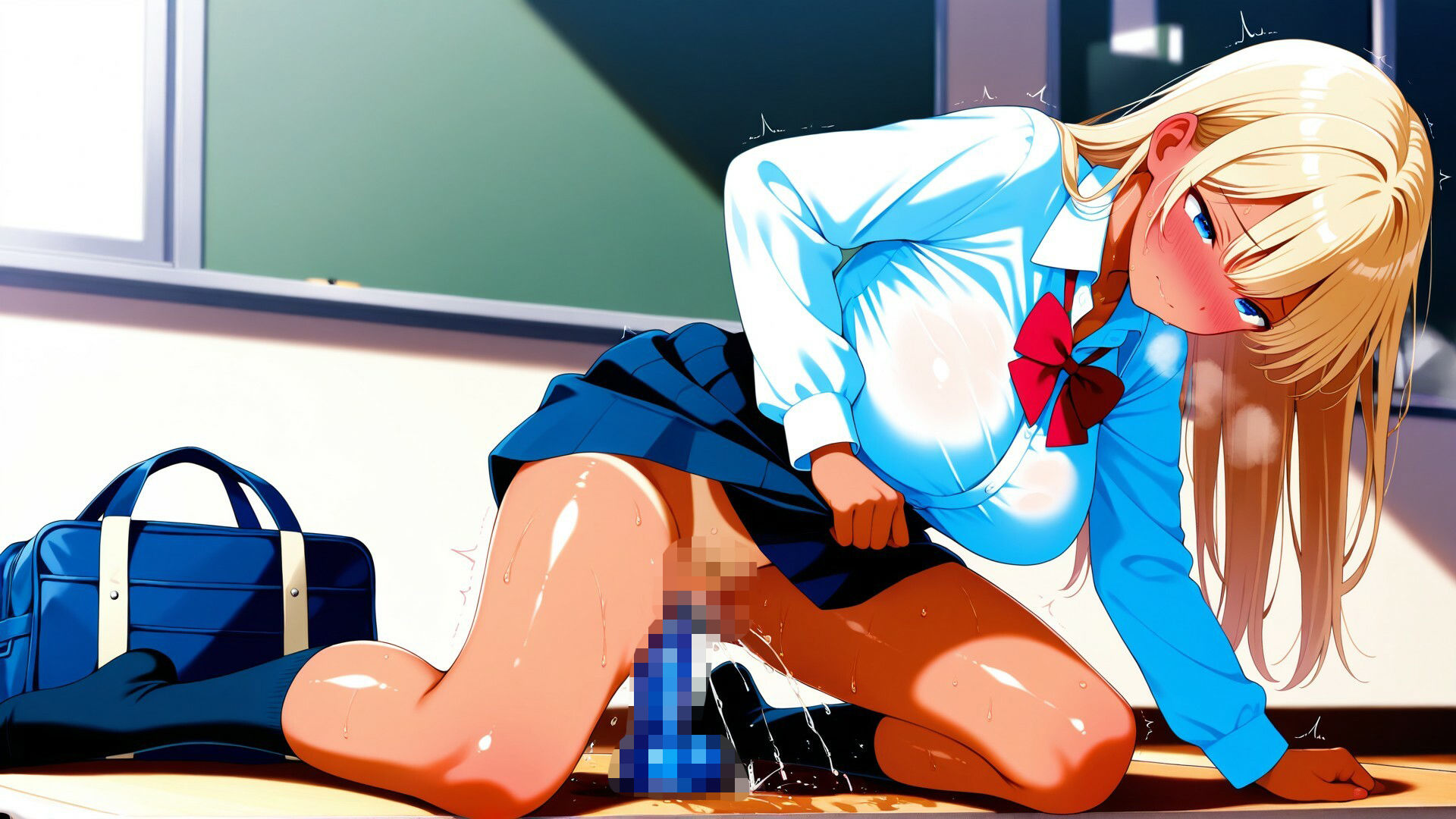 敏感ギャルはバイブが好きなんです！  400P - サンプル画像 1