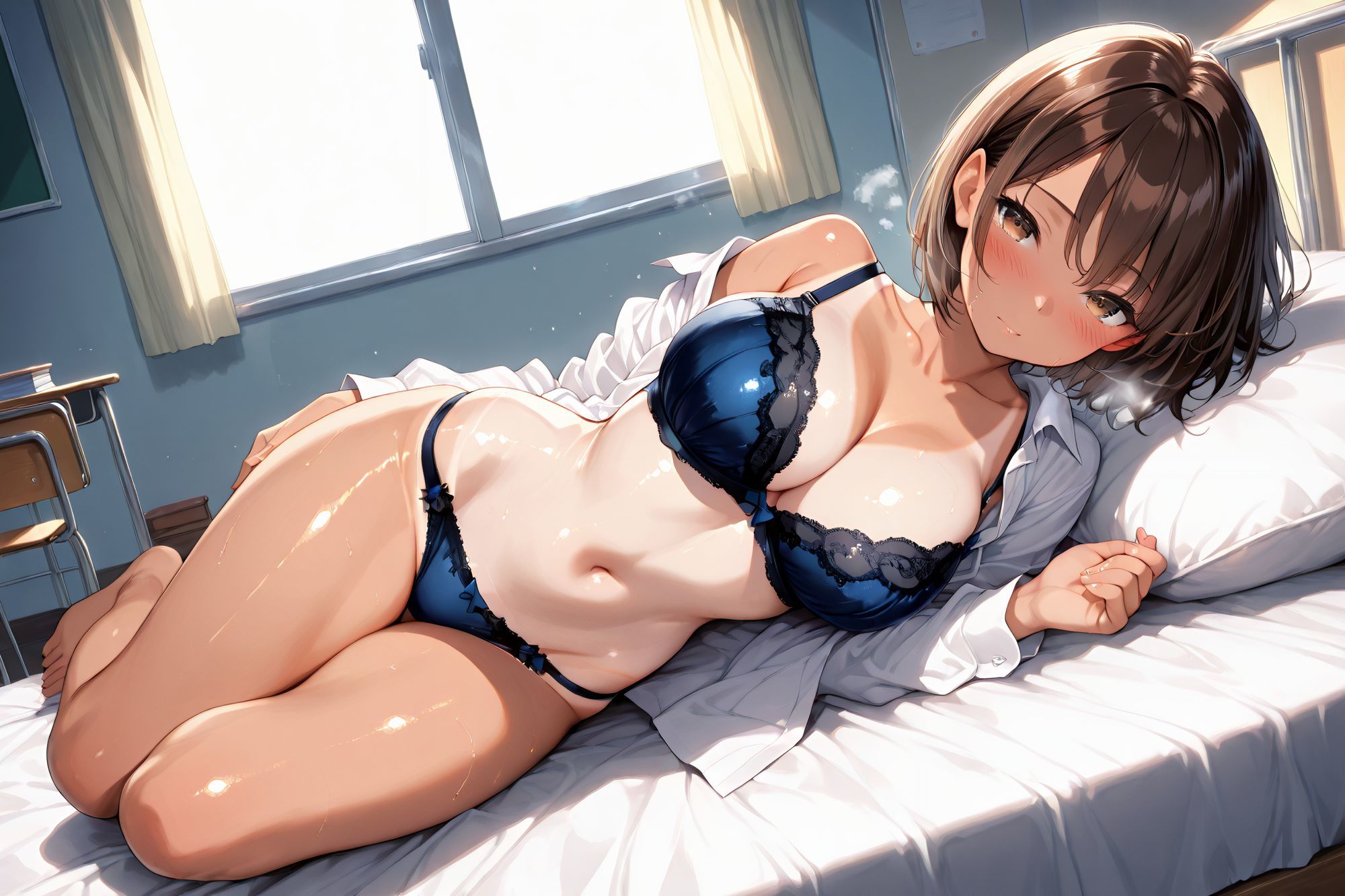 生意気な黒ギャルを絶倫チンポで服従させる - サンプル画像 1