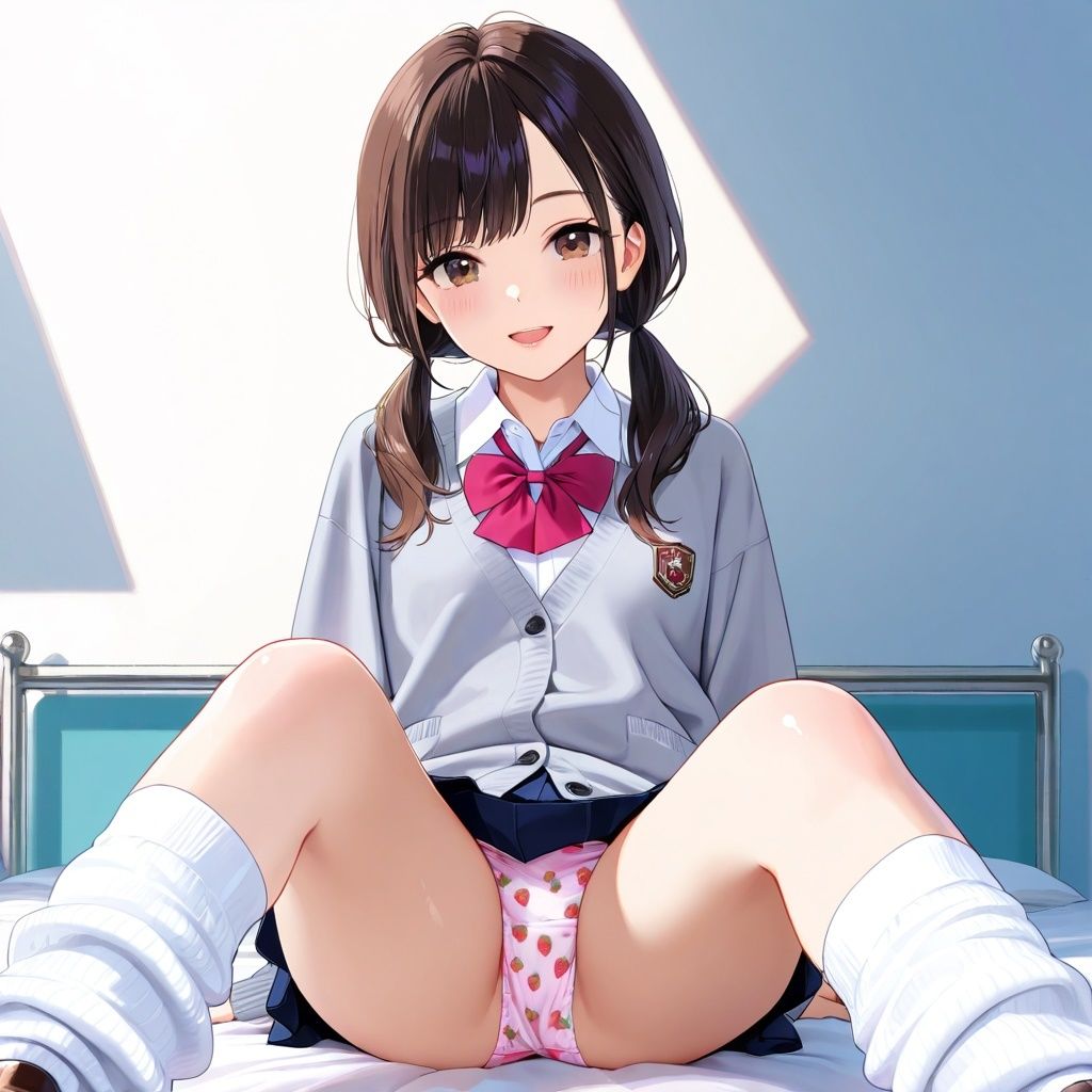 ルーズソックスJKのM字パンチラVol.5 - サンプル画像 1