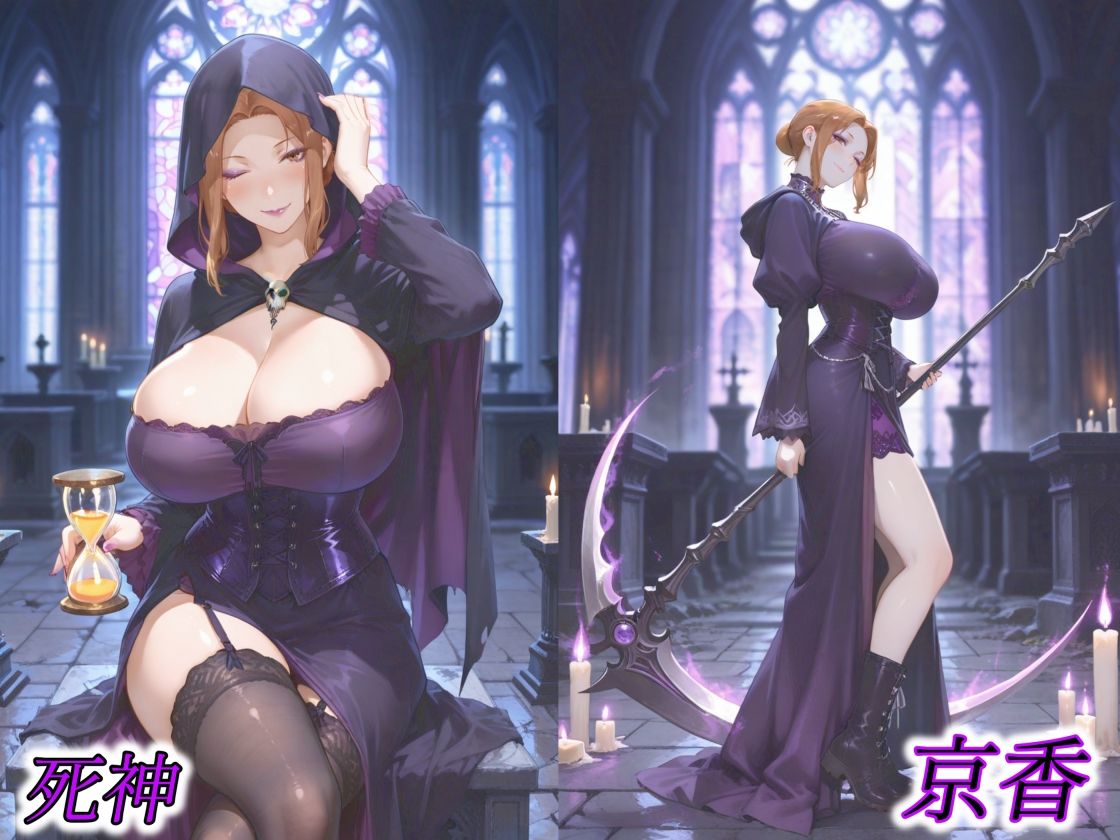 京香・結花・小春 Halloween Collection 死神＆魔女 - サンプル画像 1