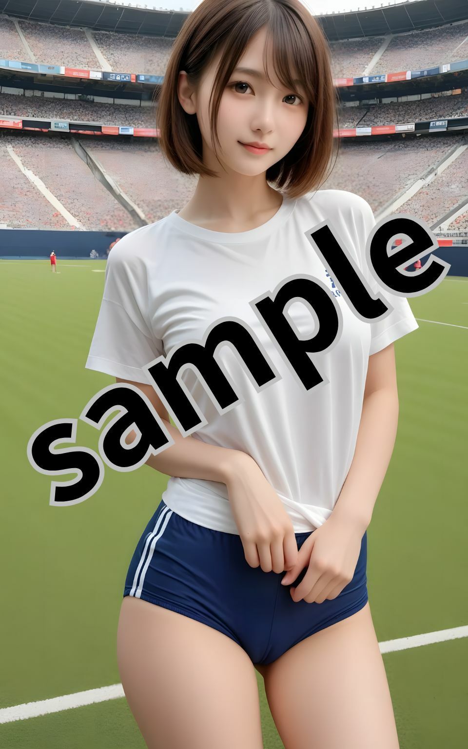 ブルマっ娘 〜青い時間の記憶〜 - サンプル画像 1