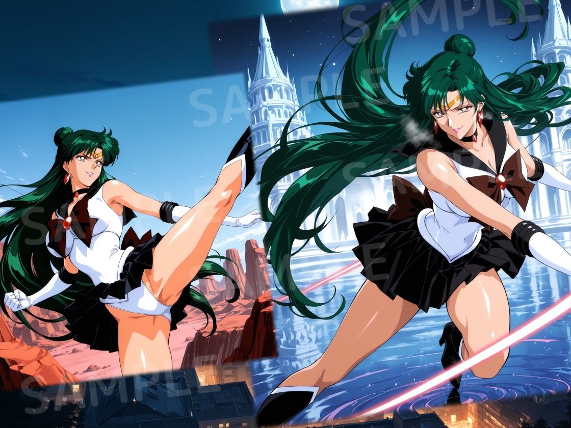 美〇女戦士図鑑〜外部戦士秘録 Part 1〜 - サンプル画像 1