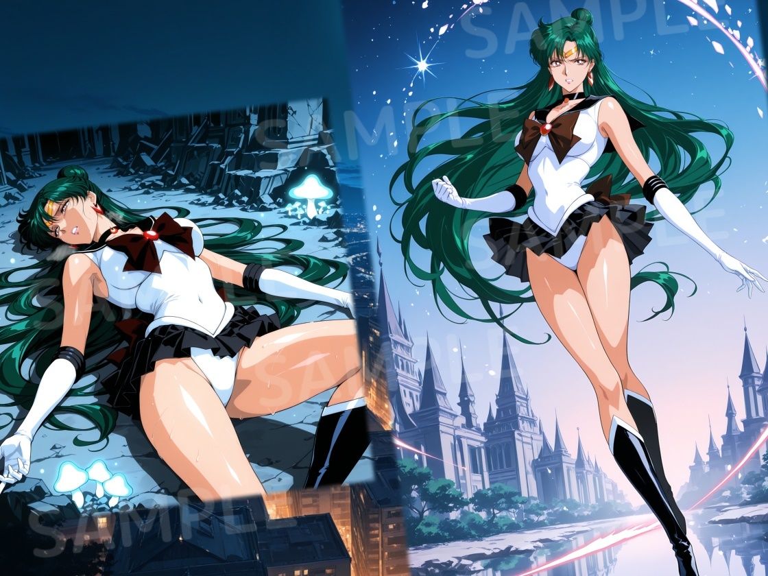 美〇女戦士図鑑〜外部戦士秘録 Part 1〜 - サンプル画像 2