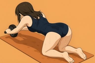 スクール水着の女の子が運動してるだけ 2 - サンプル画像 7