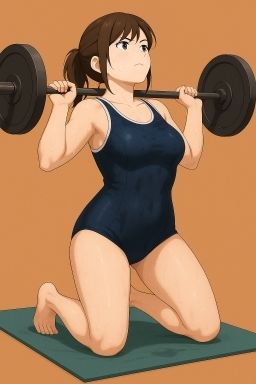 スクール水着の女の子が運動してるだけ 2 - サンプル画像 9