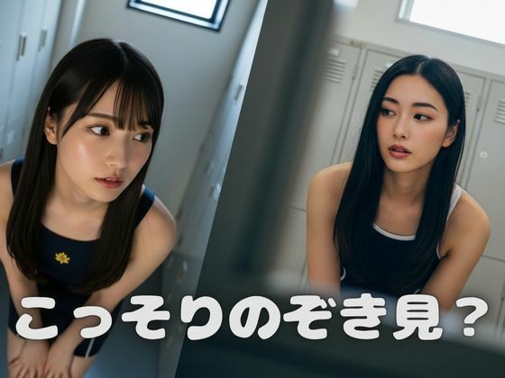 たっぷりスク水  〜ロッカーのあの子のスク水姿に釘付けっ！〜 - サンプル画像 2