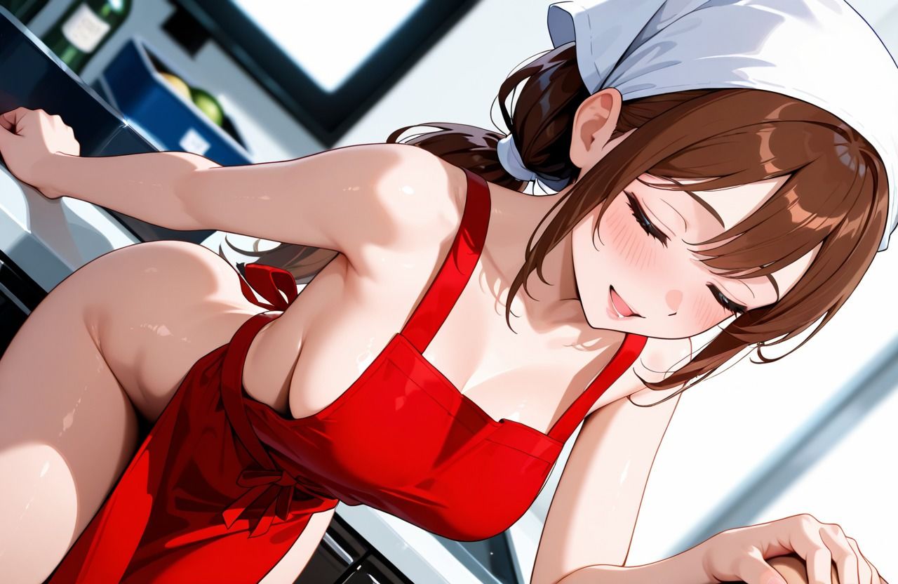 人妻性活  お弁当屋のひみつ編 - サンプル画像 1