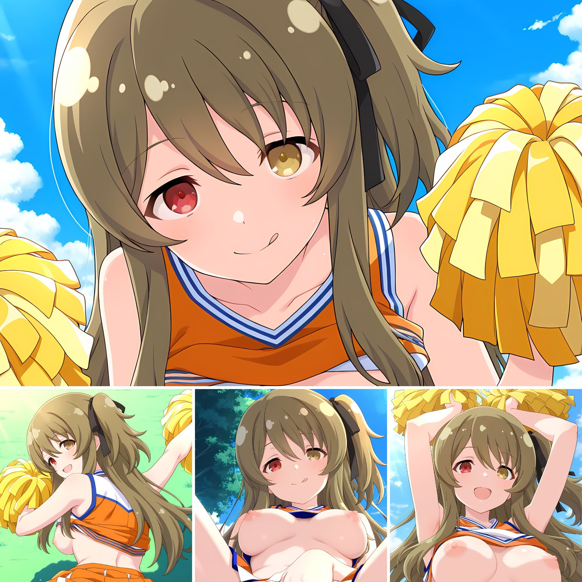 チアガールの応援CG集Vol.01 - サンプル画像 1