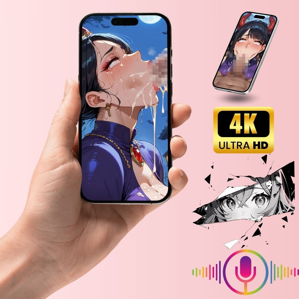 ジュポォォッ…喉奥挿入が好きなハロウィンコスプレ街角美女にイラマチオ・口まんこに種付け・欲求不満を晒すアヘ顔ぶっかけバキュームフェラ【4Kエロアニメ＋フルカラーエロ漫画＋イラスト作品集・詰め込み豪華パック】 - サンプル画像 9