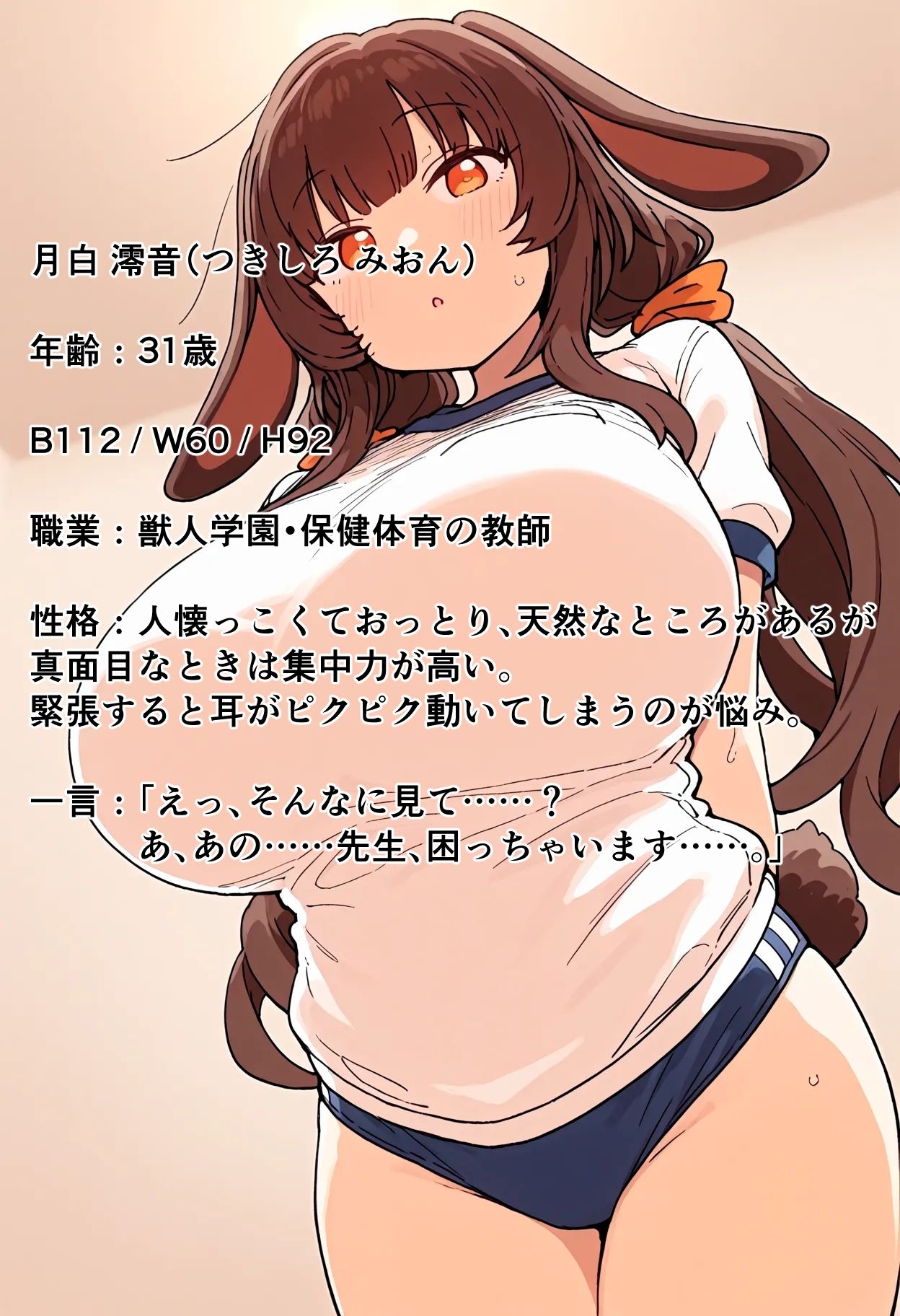 異世界ママといちゃラブえっち！ケモミミママ＆エルフママ - サンプル画像 1