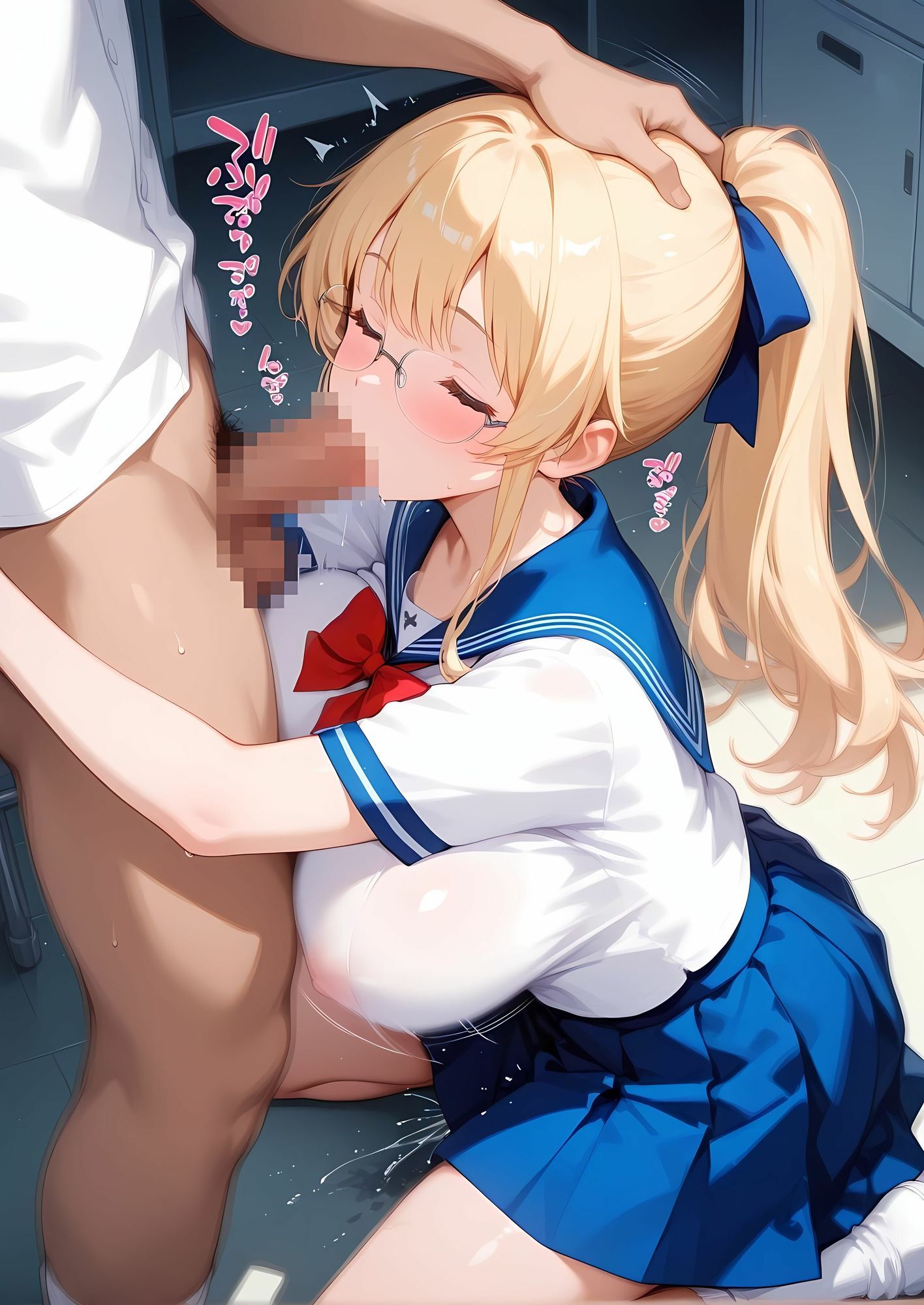 めがねっこ連続絶頂 - サンプル画像 3