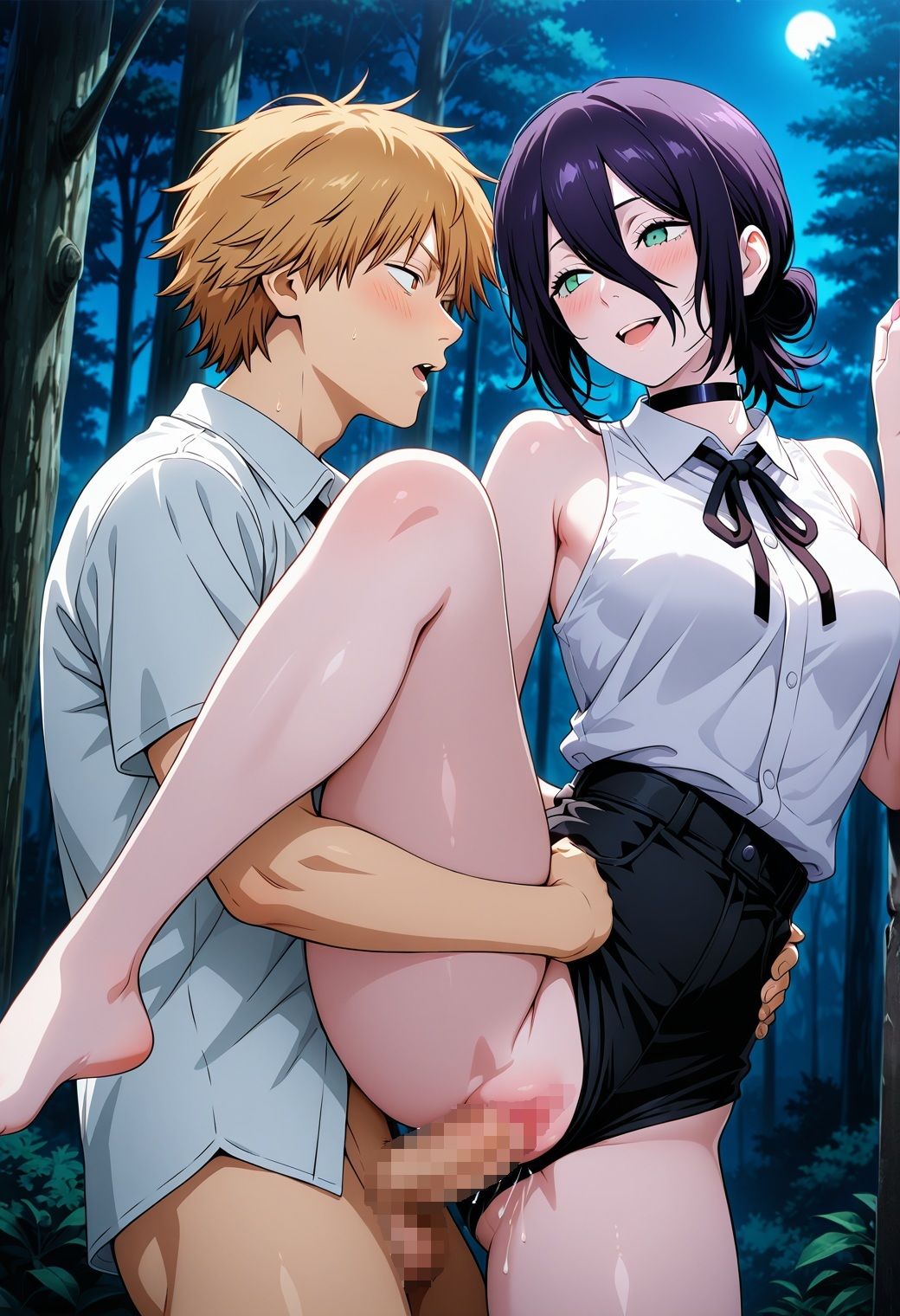 淫乱の悪魔 〜チェ●ソーマンえっちCG集〜 - サンプル画像 2