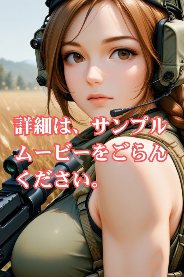 きっと見つかるあなたの1枚 巨乳美女兵士の憂うつ - サンプル画像 1