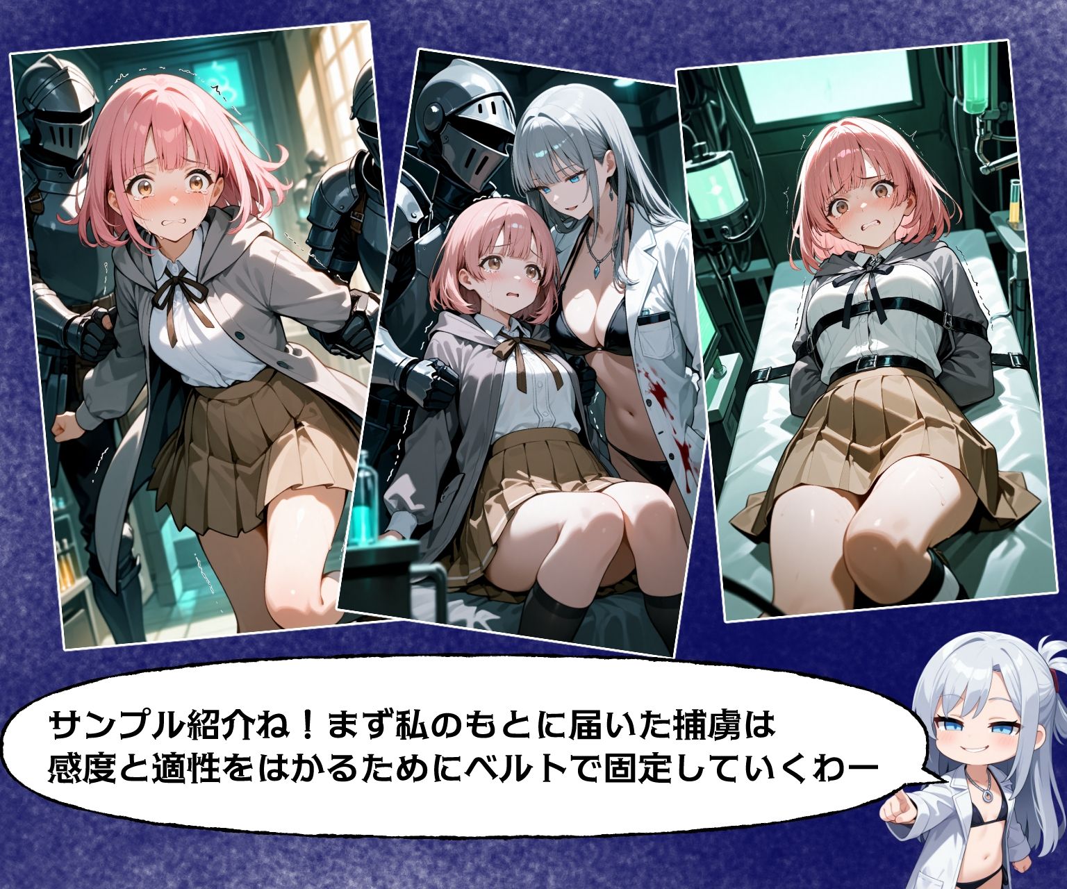 冒険者捕虜管理台帳 魔王軍に捕らわれた少女たちの末路の記録 - サンプル画像 4