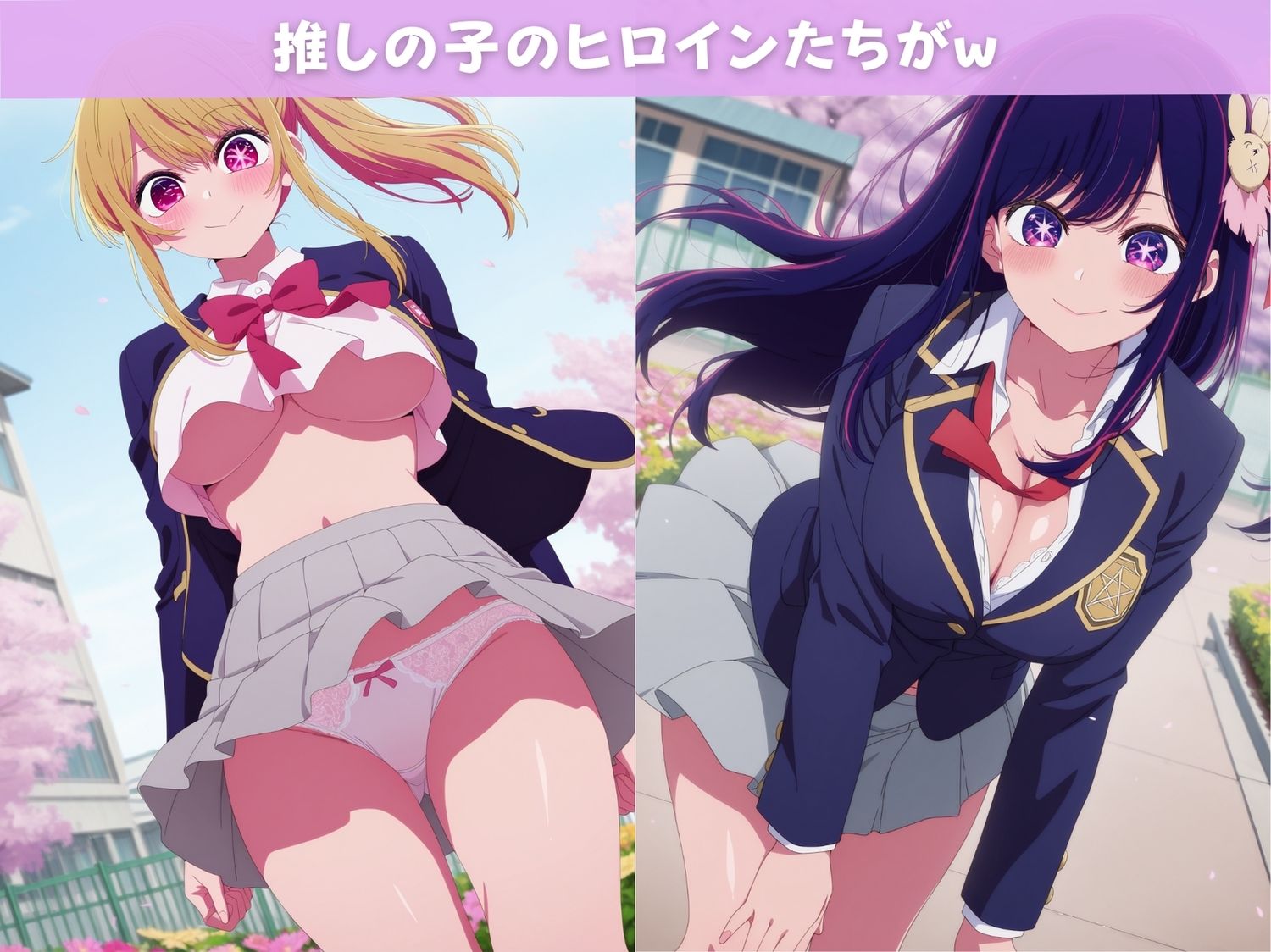 ハーレムおじさんの孕ませ催●アプリ【推●の子】 - サンプル画像 1