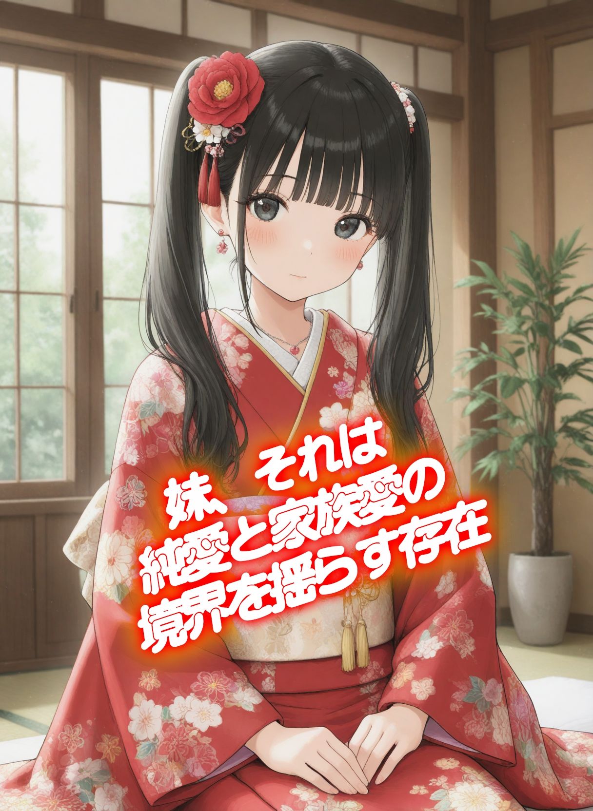 浴衣姿の妹が可愛すぎて  いろんな妹と○○していたCG集 - サンプル画像 2