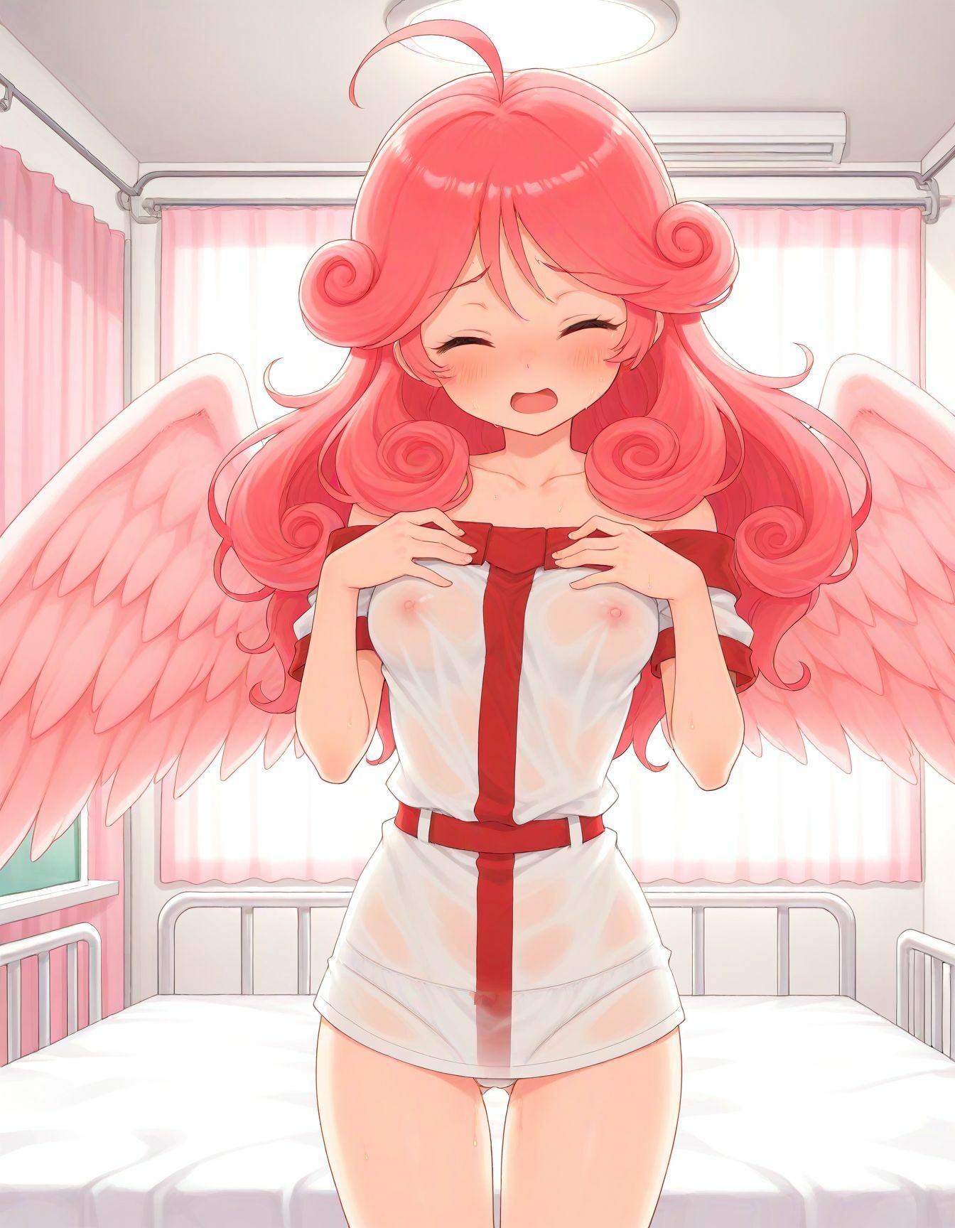 白衣の堕天使 卑猥な医療プレイ快楽治療 - サンプル画像 3