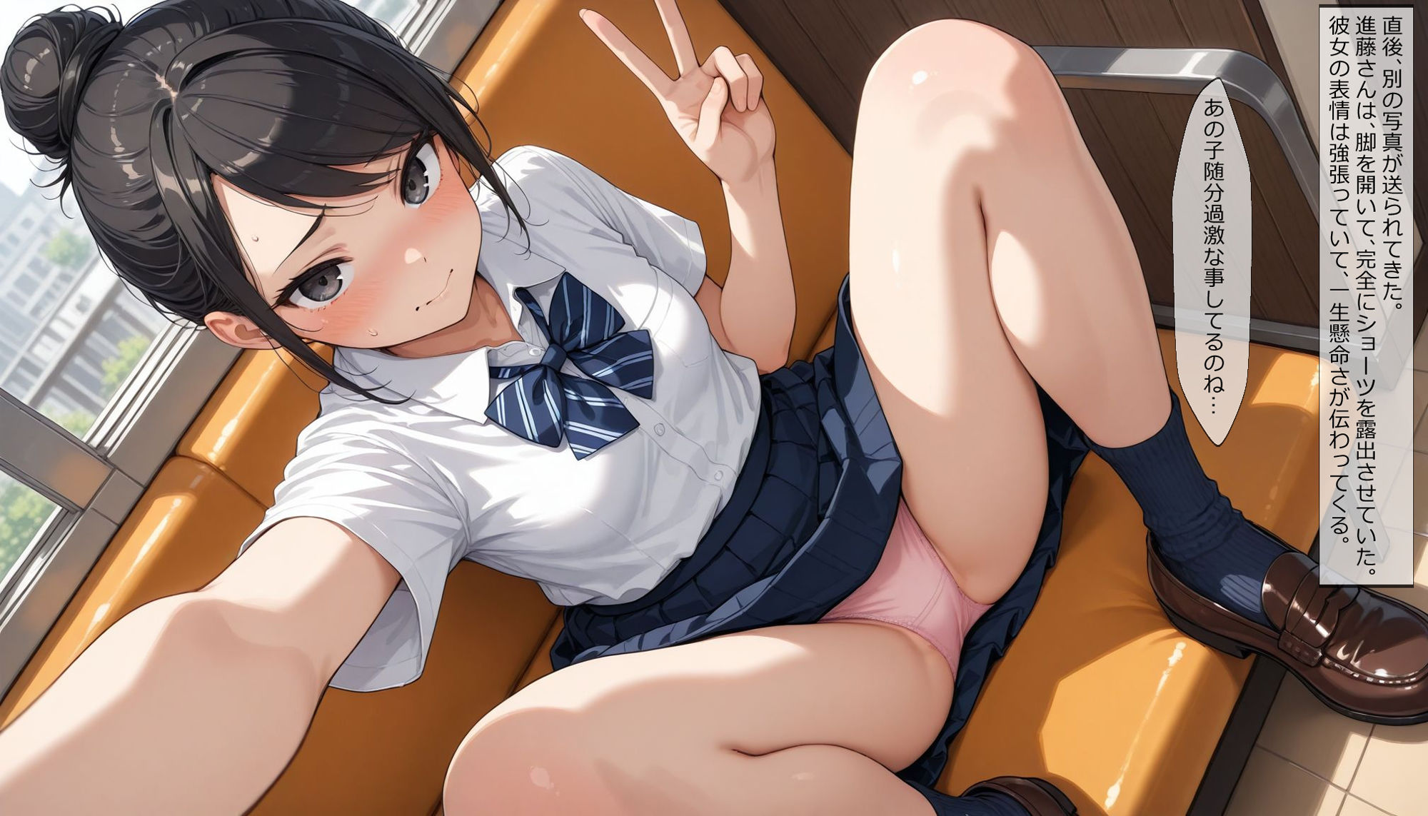 続・のぞみ先生の場合05 露出合戦？ - サンプル画像 2