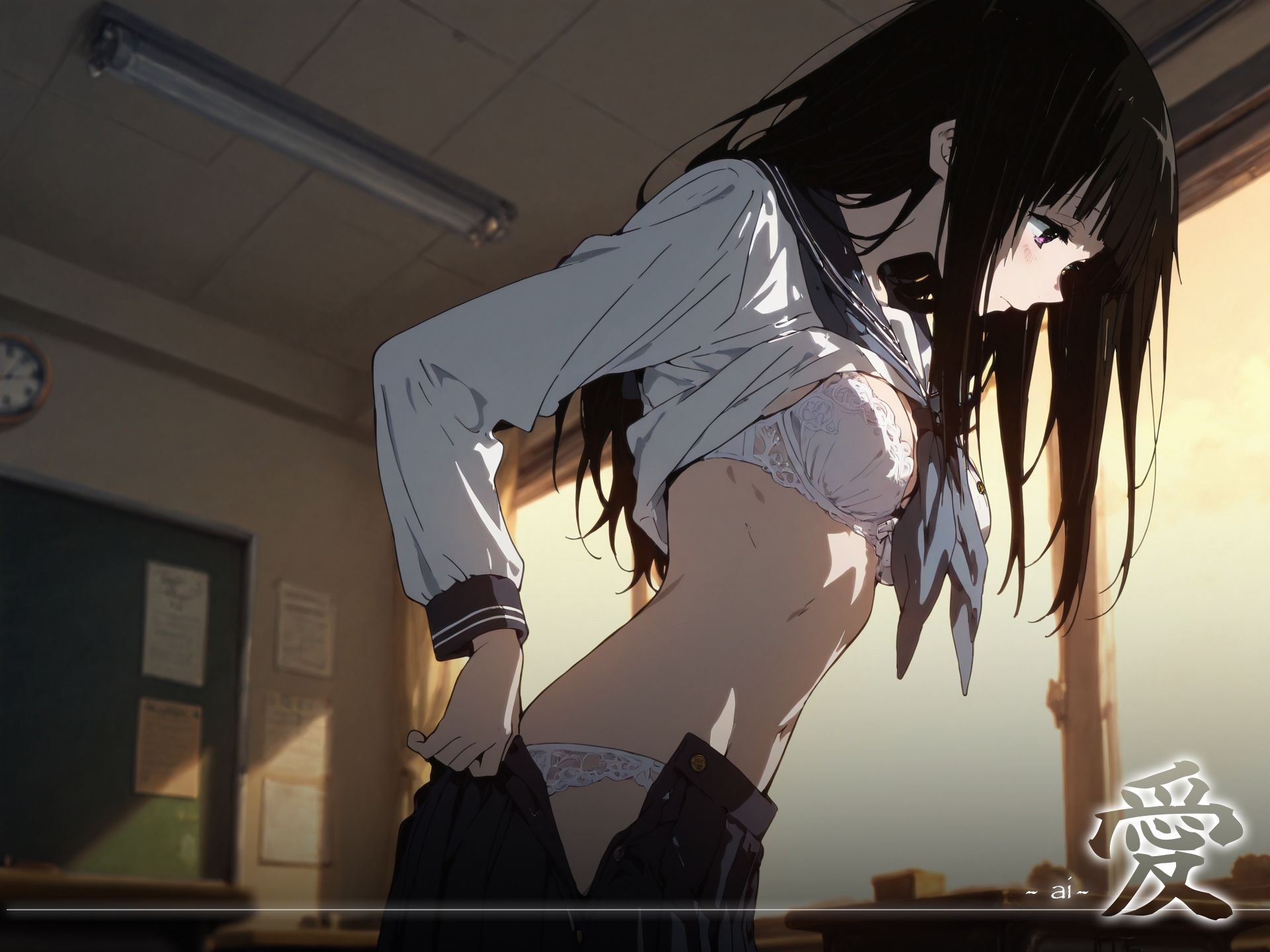 気になる古典部員 -ai- 千反●える - サンプル画像 1