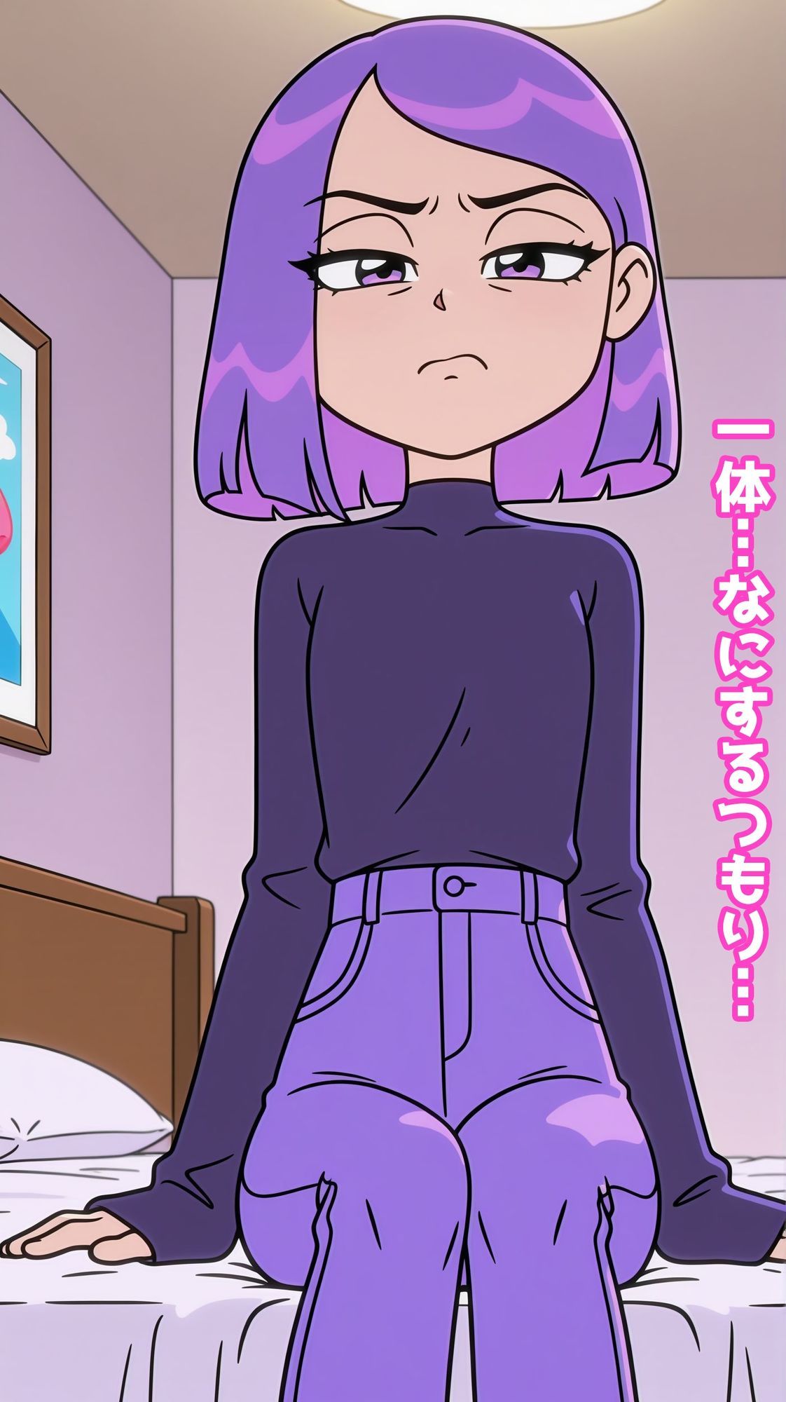 【一部セリフつき】Deliサモ☆ 美少女とおじさん強●召喚アプリ - 語学アプリのダウナー女子編 - - サンプル画像 2