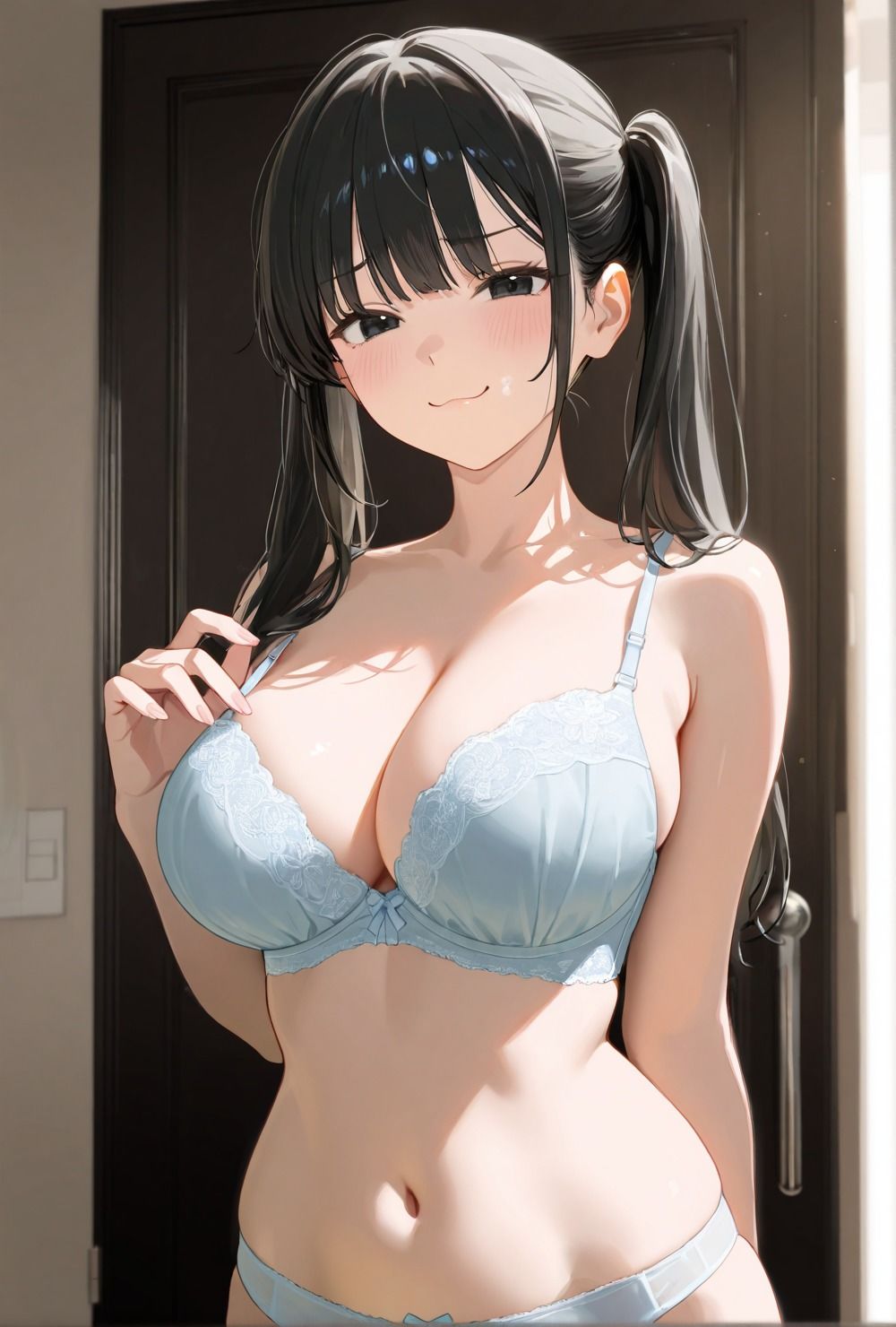 爆乳になった幼馴染と放課後セックス - サンプル画像 2