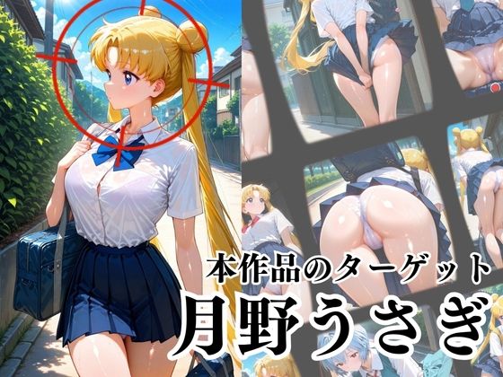 覗かれるヒロインズ〜美少女戦士セーラームー〇 月〇うさぎ編〜 - サンプル画像 2