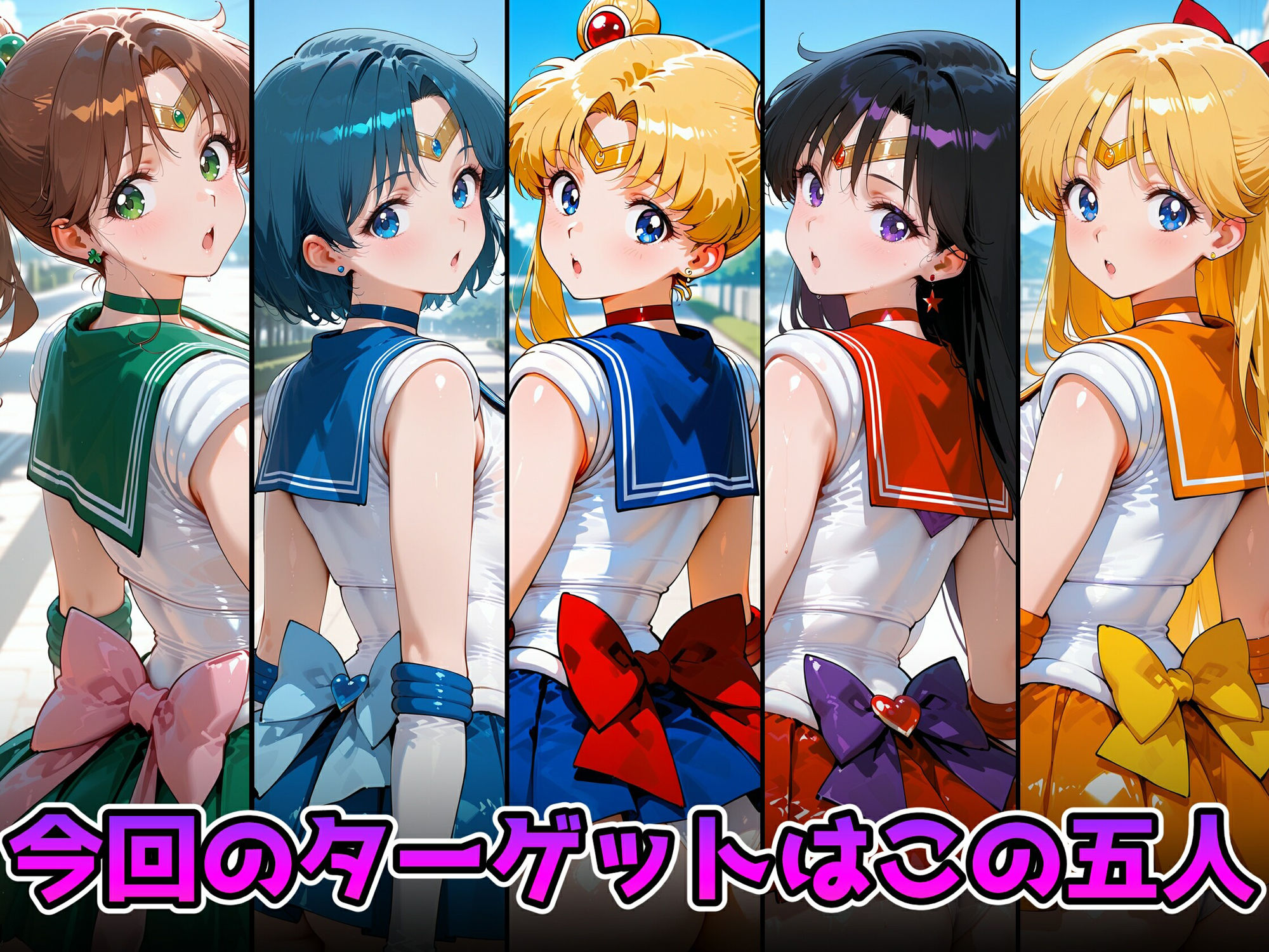 抵抗できないヒロインたちを快楽堕ちさせてみた  セーラー〇ーン編 - サンプル画像 1