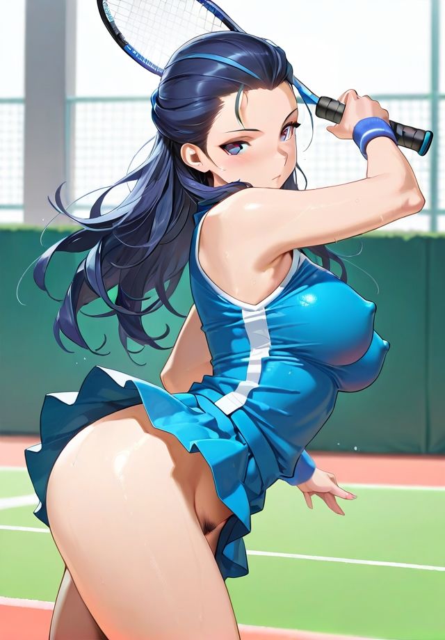 ノーパン・ノーブラ・スポーツ少女 - サンプル画像 5