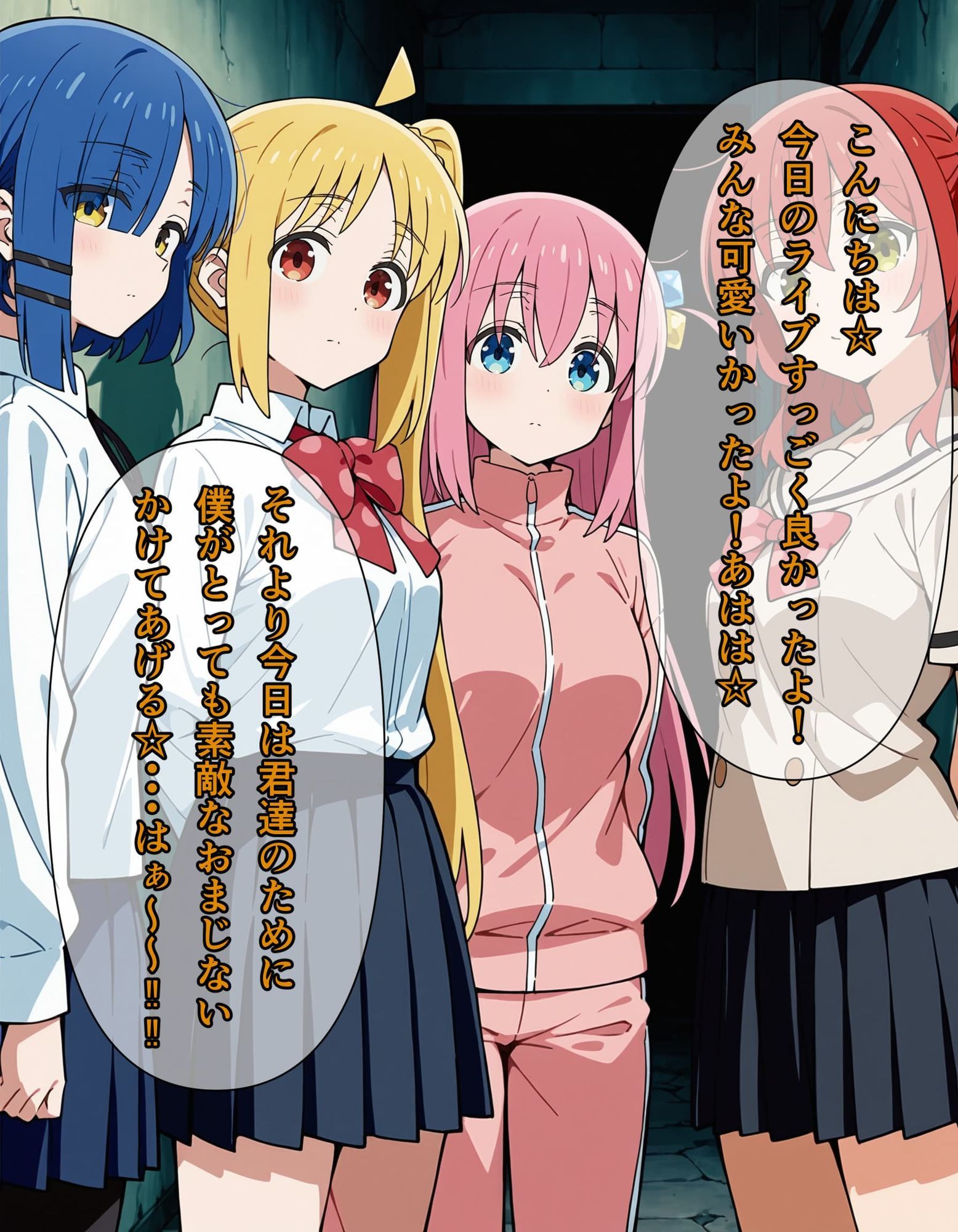 ぼっち・ざ・Fuck！！（ハート）メス豚バンドの活動日誌（ハート）  第1話 - サンプル画像 10