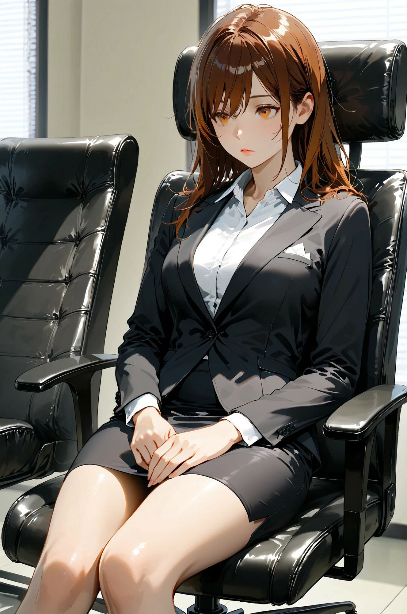 社畜娘のナイトルーティン - サンプル画像 3