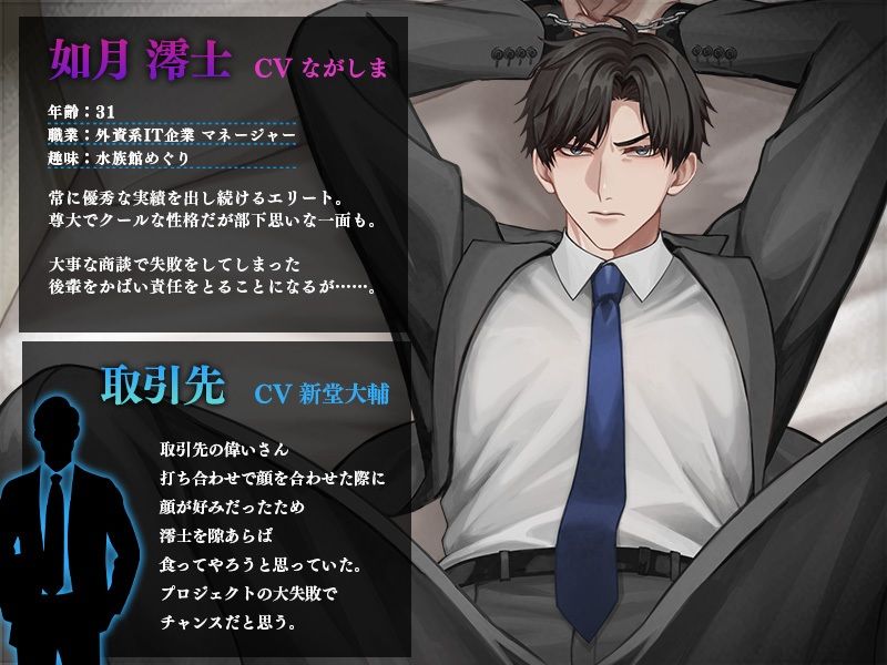 エリート上司、チン堕ち屈服宣言 〜部下を庇って亀頭磨き！調教絶頂アナル謝罪〜 - サンプル画像 1