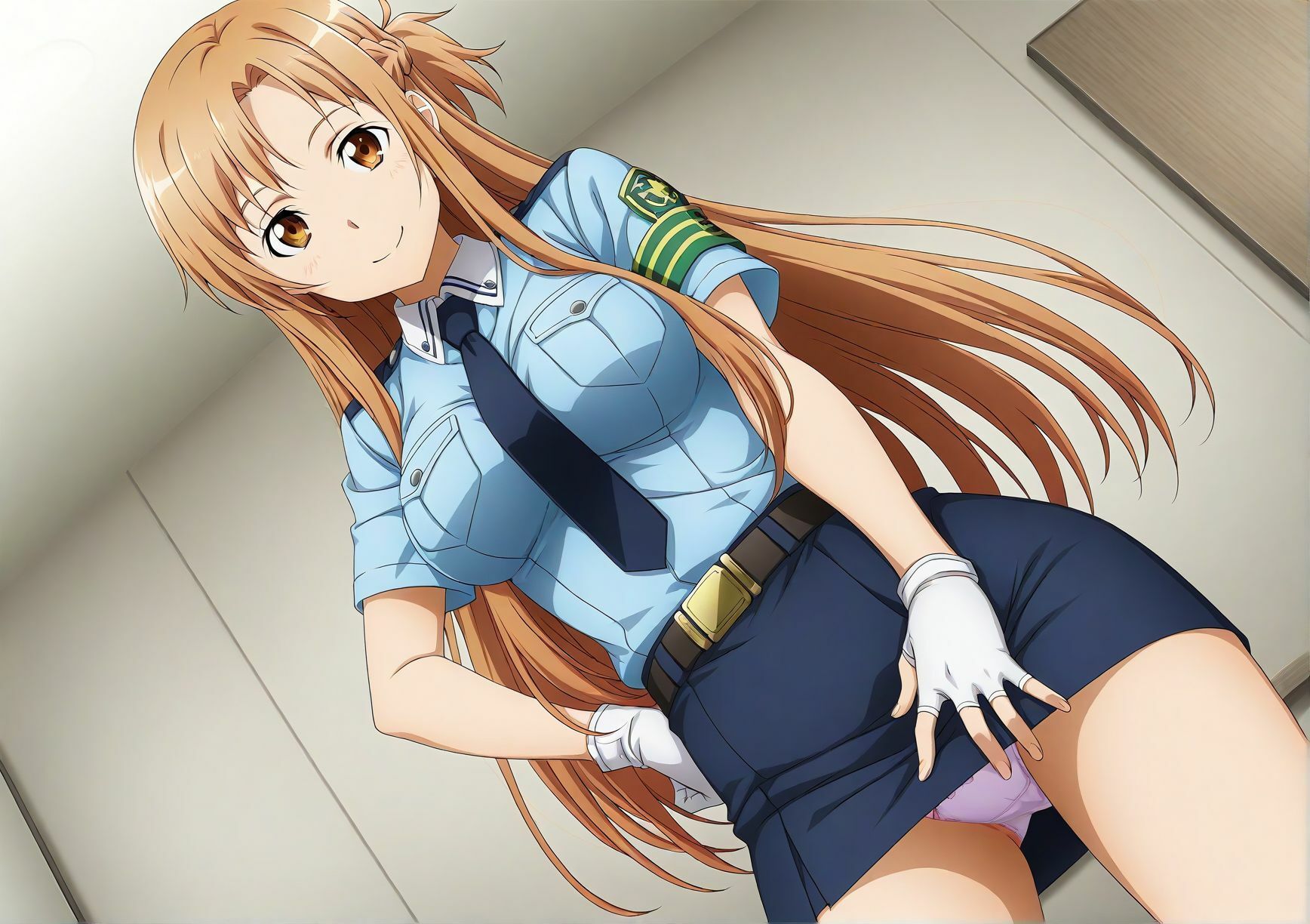 ぱんちらマニア！結城明◯奈＆桐ヶ谷◯葉の禁断セット - サンプル画像 3