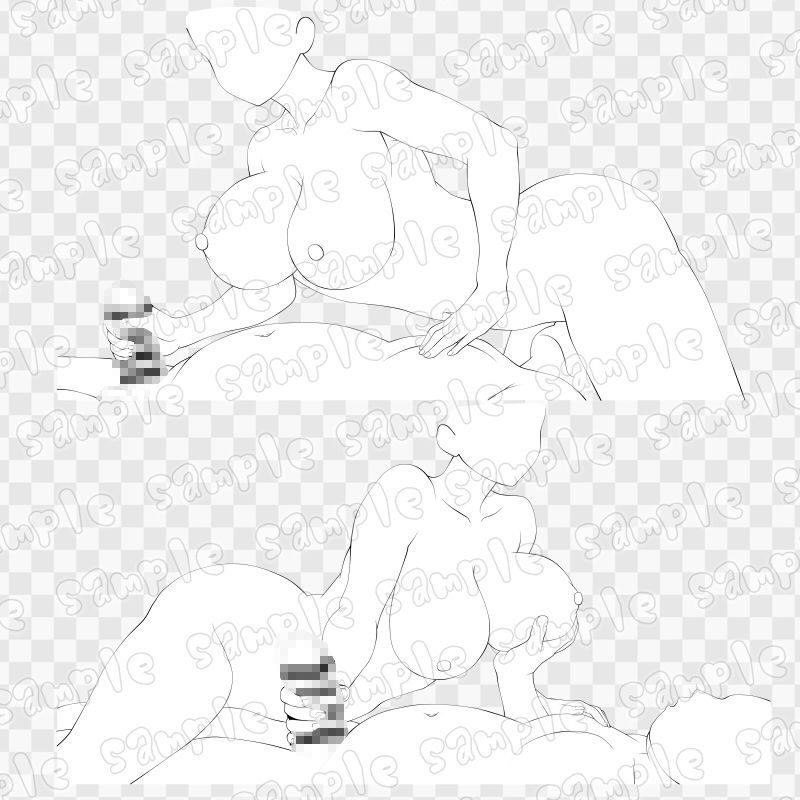 線画素材集［手］42 - サンプル画像 2