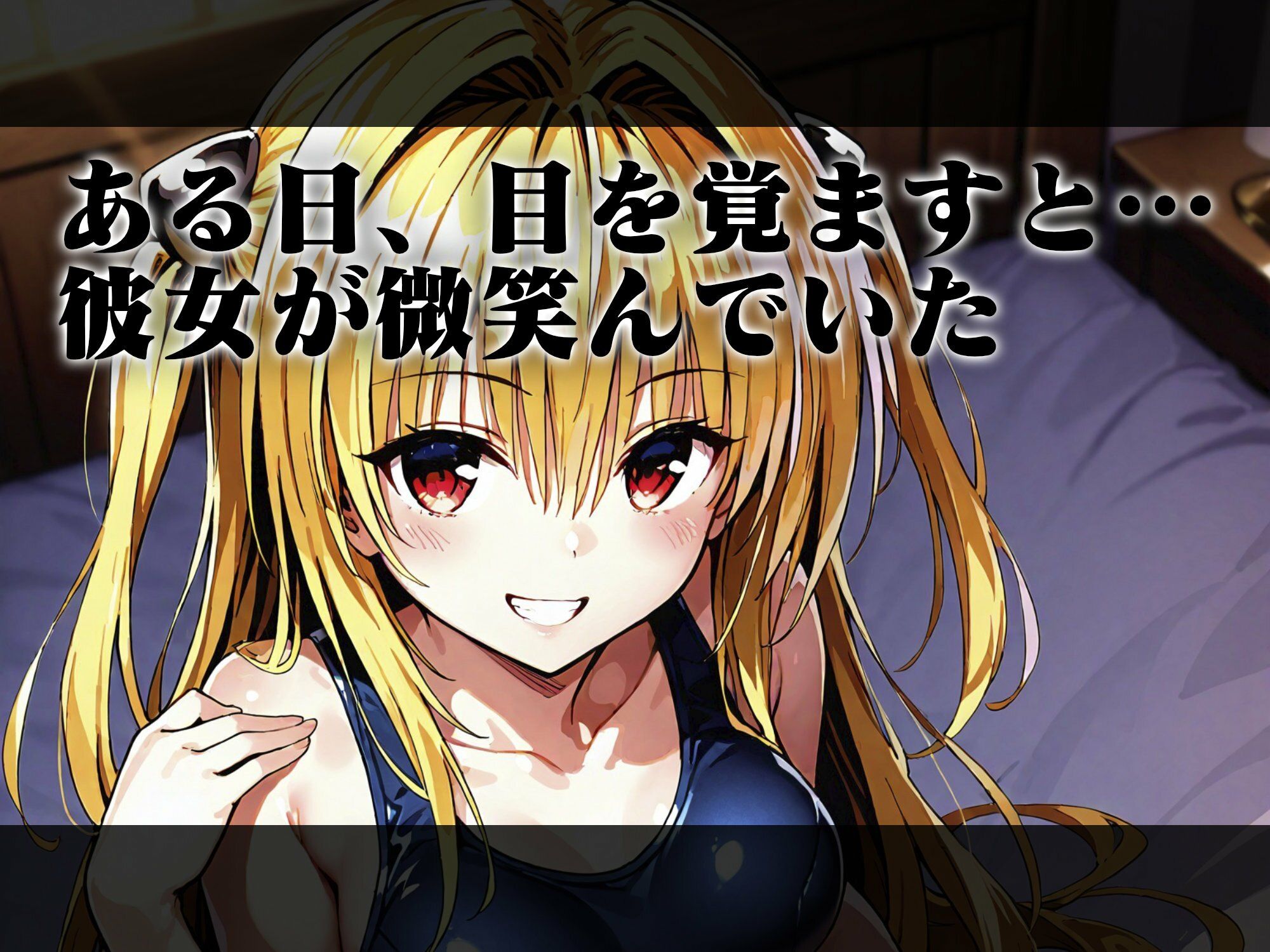 ヒロイン即えっち 金色●闇 スク水編 - サンプル画像 2