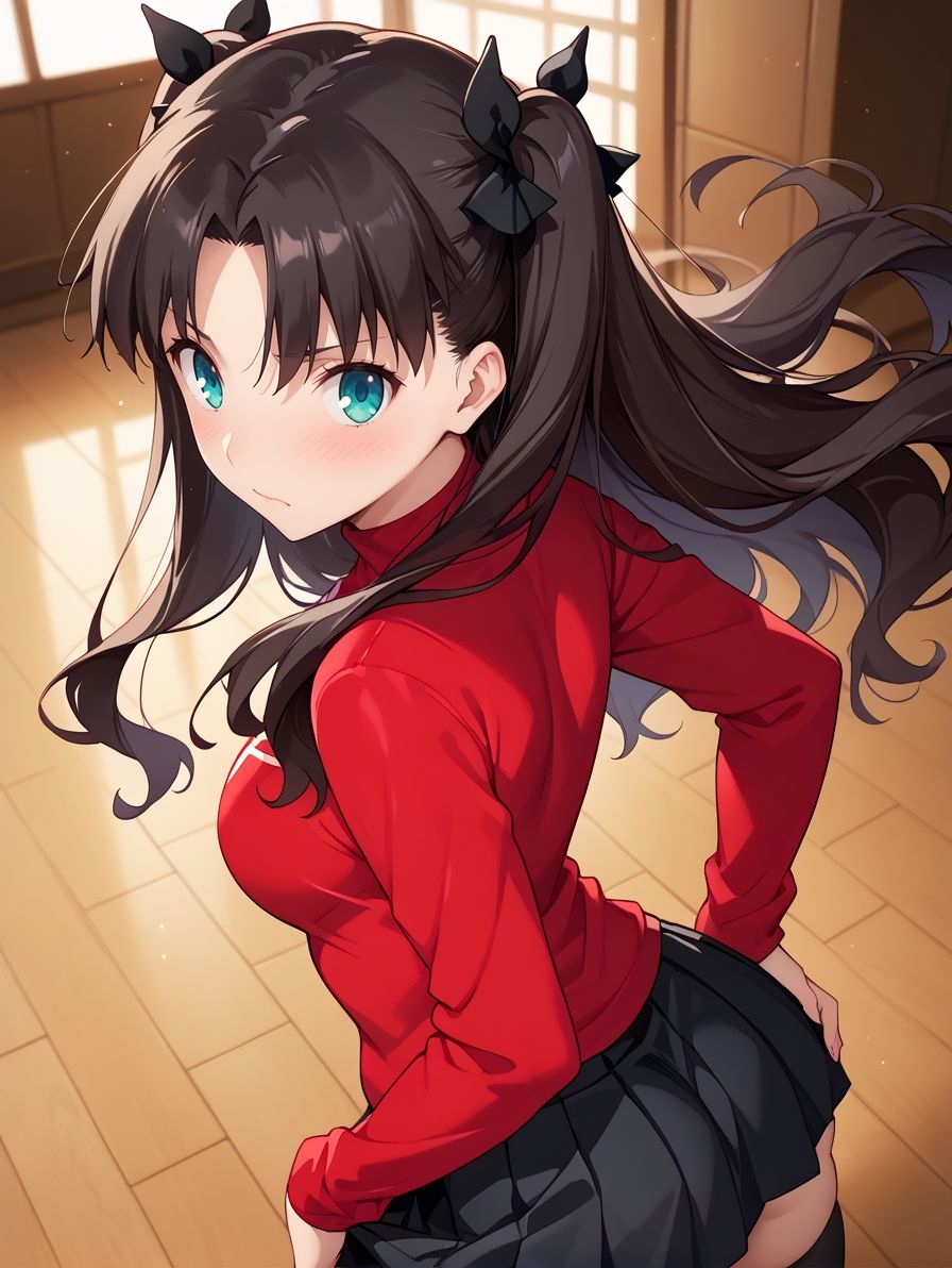 遠〇凛とえっち - サンプル画像 1