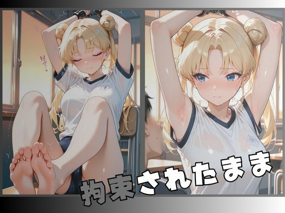 セーラー服戦士ブルマ拘束 〜月の戦士変身ヒロイン、快楽に堕つ〜 - サンプル画像 3