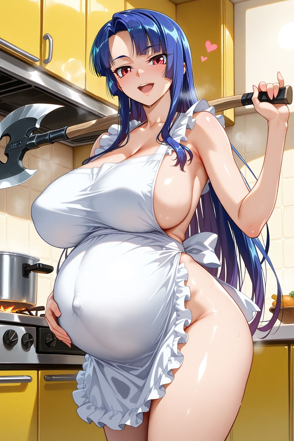 【孕ませヒロイン】八〇紫 - サンプル画像 10