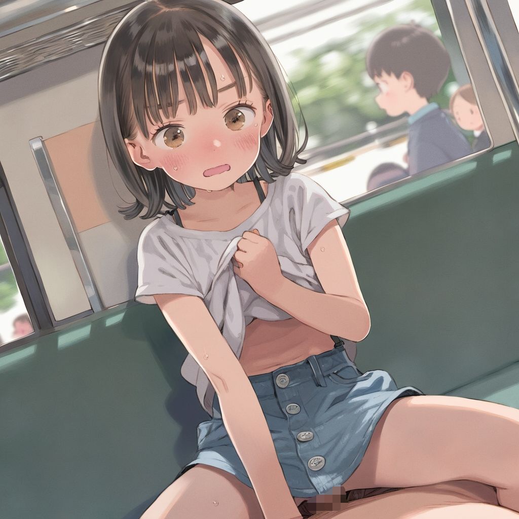 痴●電車  二両目  その6 - サンプル画像 6