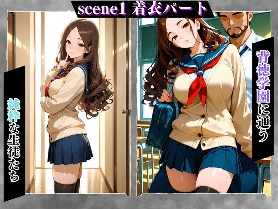 〜性の教典〜優しい先生の裏の顔はレ●プ魔編 完堕ちするまで続く性指導（怜奈） - サンプル画像 4