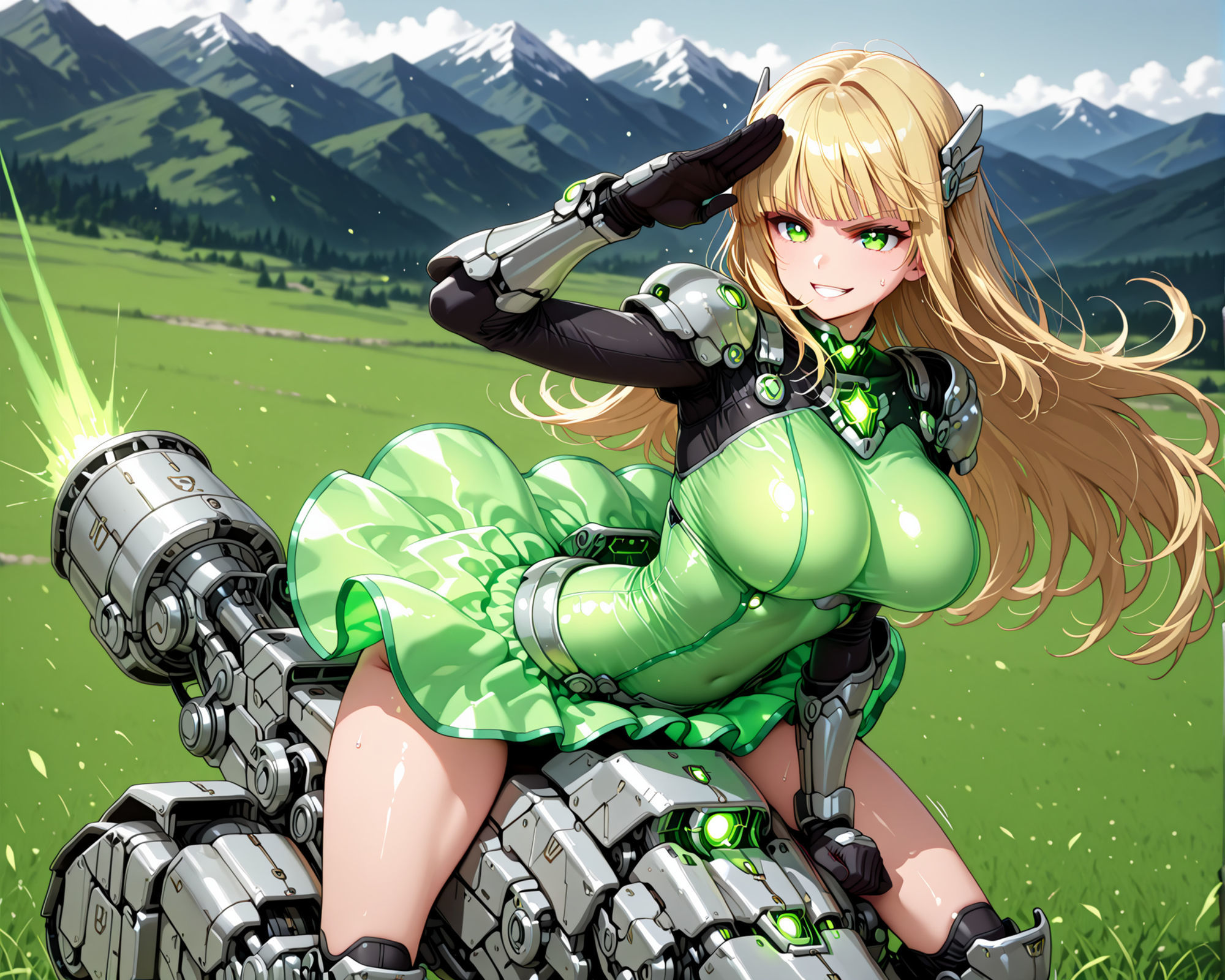 機械化改造少女CG集01 - サンプル画像 1